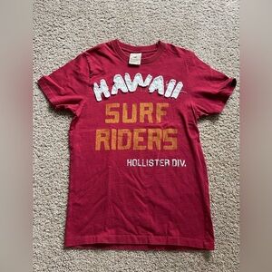 Hollister, short sleeve Hawaii surf riders T-shirt, size small